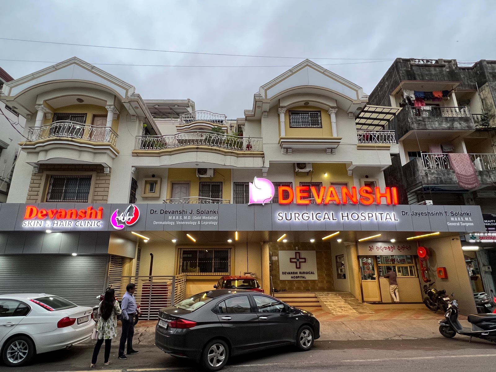 Major operation theatre at Devanshi Surgical Hospital